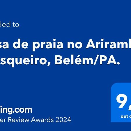 Ilha De Mosqueiro Belem Do Para Casa De Praia No Ariramba L Exterior foto