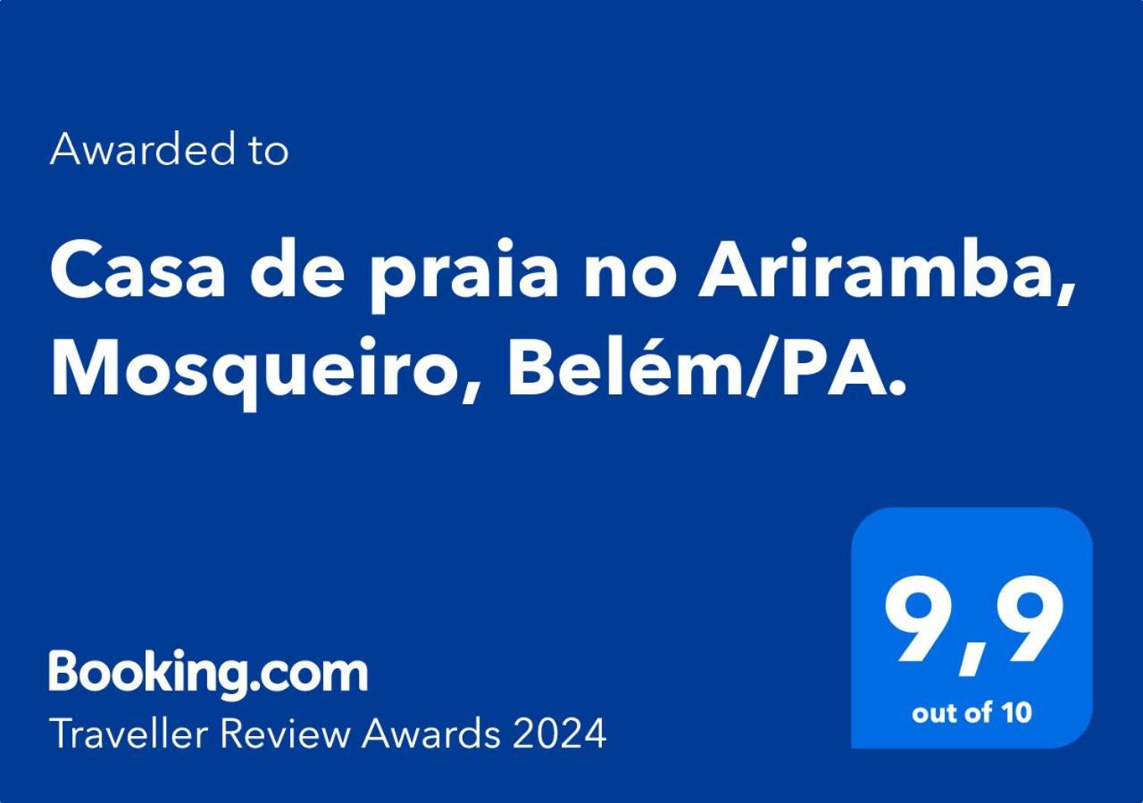 Ilha De Mosqueiro Belem Do Para Casa De Praia No Ariramba L Exterior foto